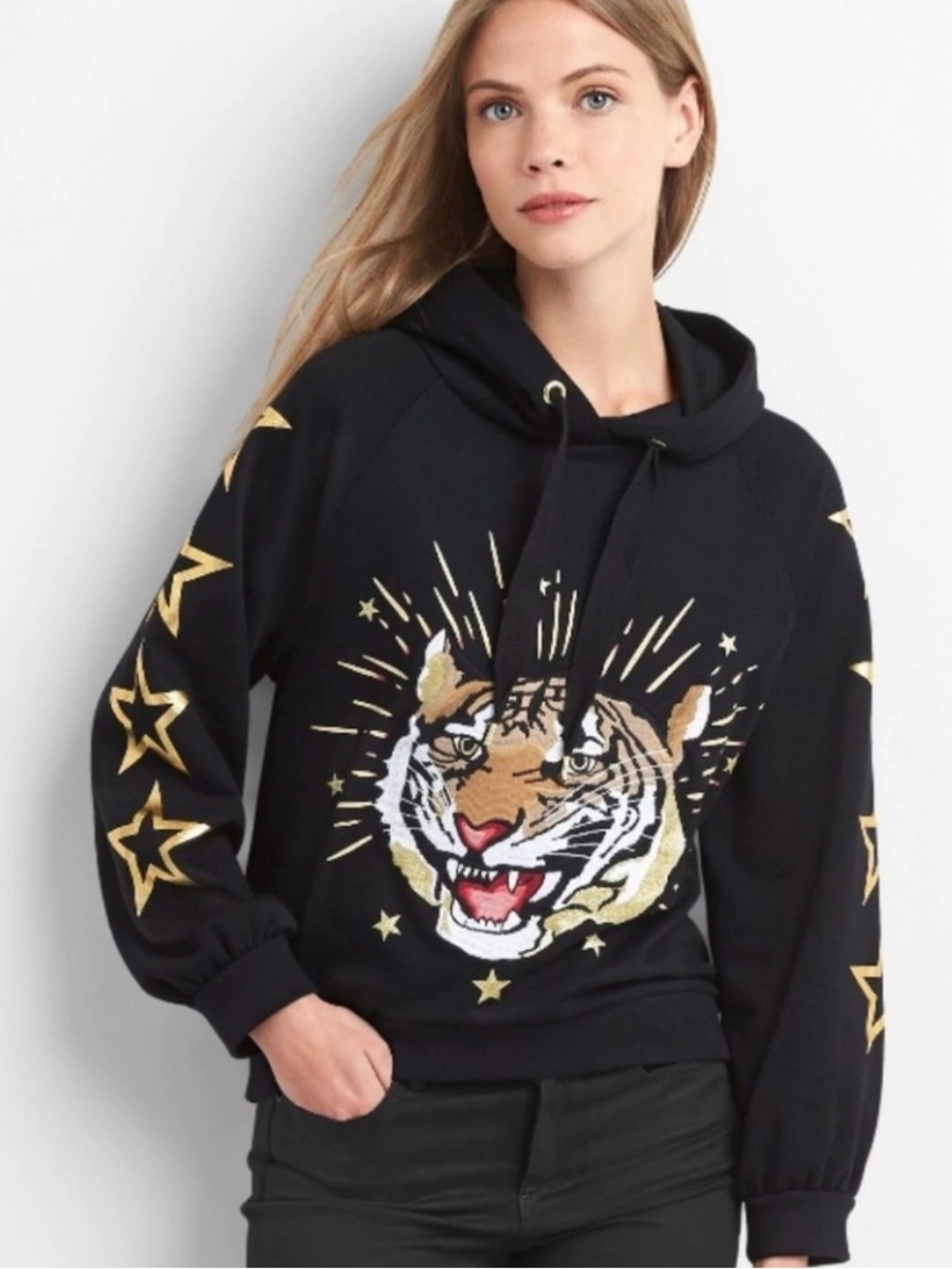 Euro Gap Ltd Edition Tiger Graphic Pullover Hoodie